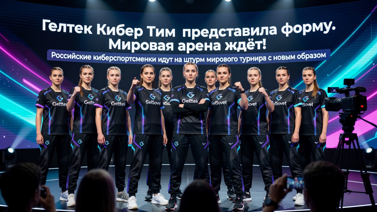 Geltek Cyber Team представила форму. Мировая арена ждёт!