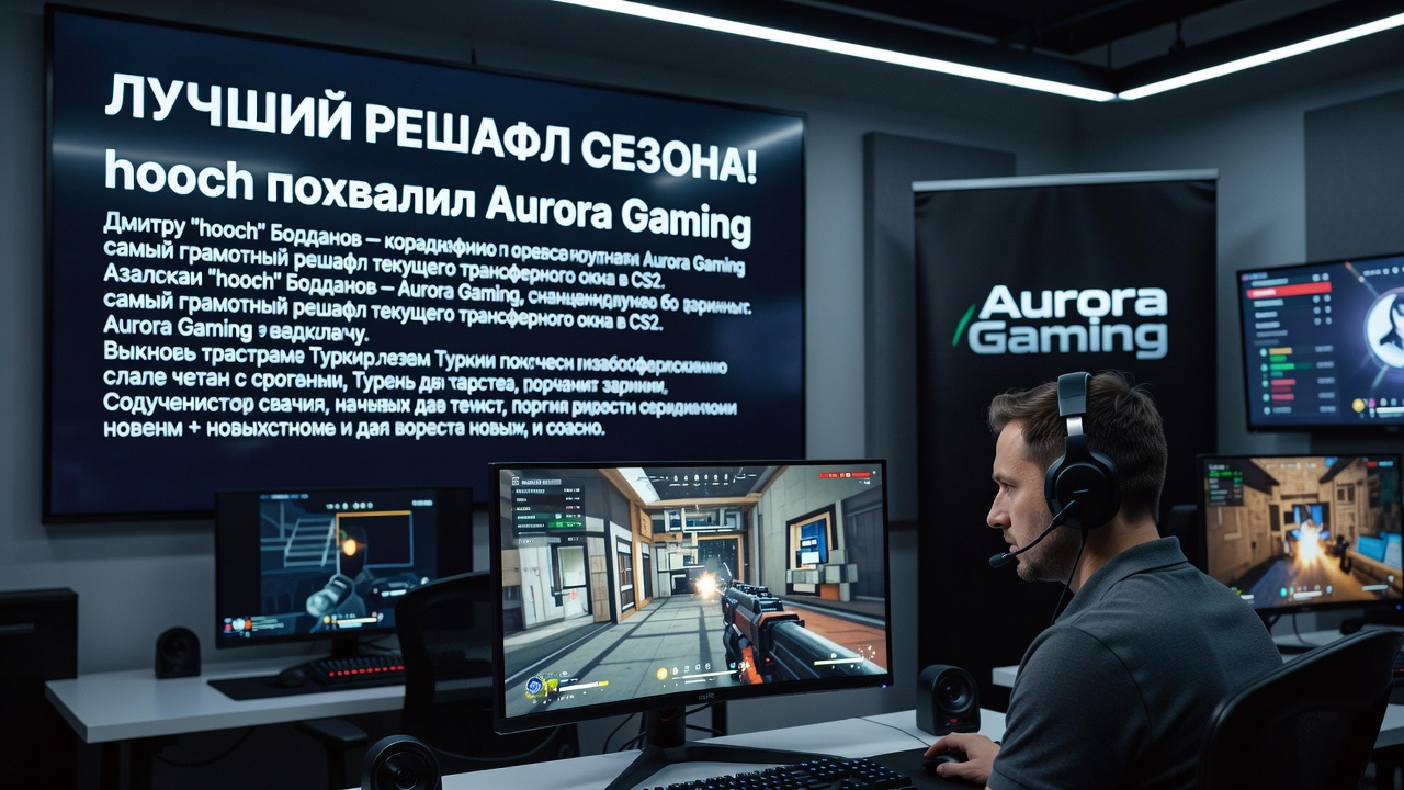 hooch похвалил Aurora Gaming. Лучший решафл сезона!