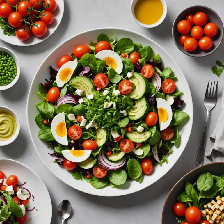 Салаты: Искусство легкости и вкуса в вашем рационе