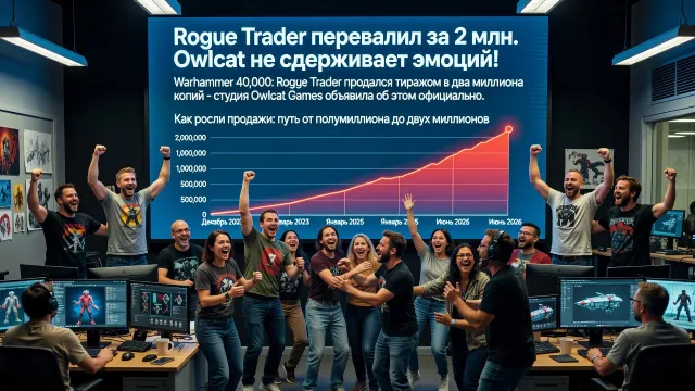 Rogue Trader перевалил за 2 млн. Owlcat не сдерживает эмоций!