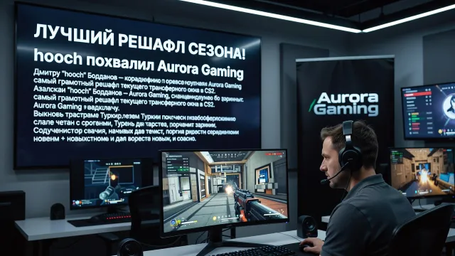 hooch похвалил Aurora Gaming. Лучший решафл сезона!
